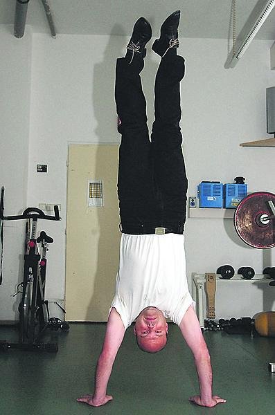 Coby bývalý gymnasta toho ví o zdravotních trablech sportovců hodně.