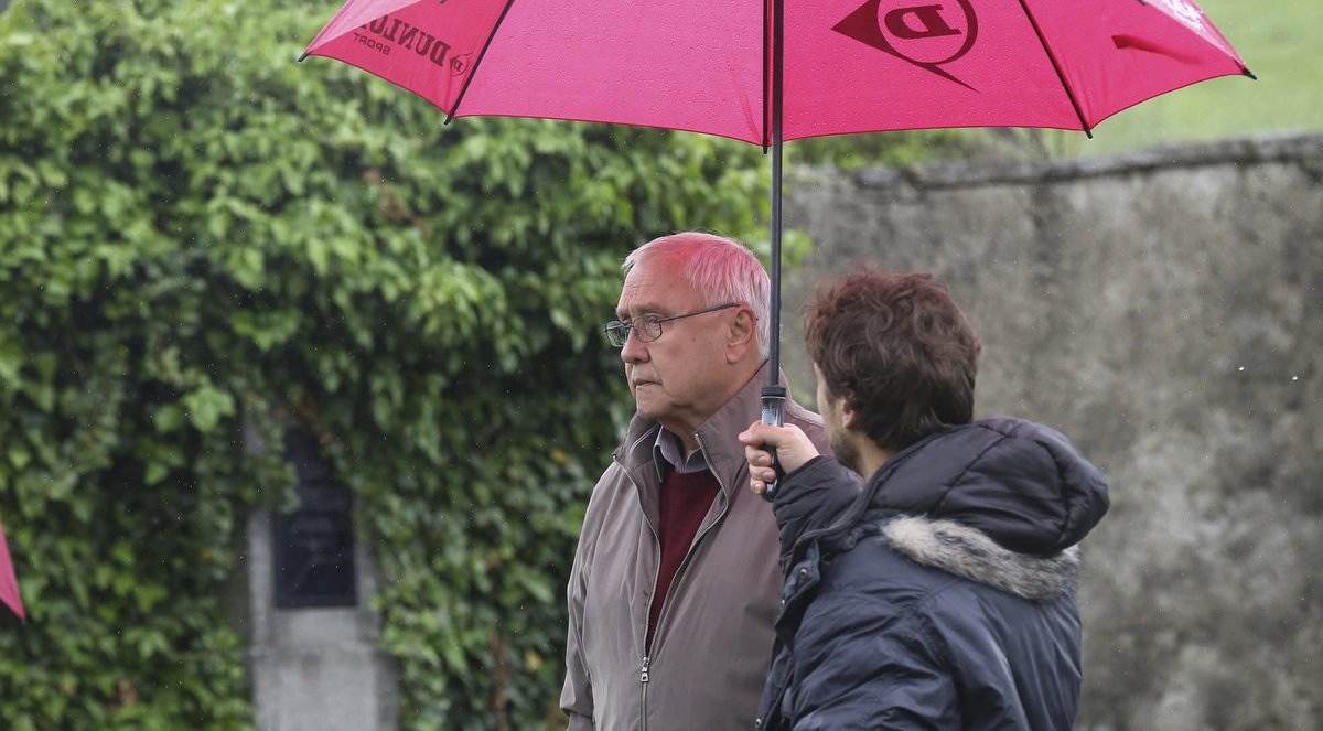 Jakmile začalo pršet, udělala se větší zima.