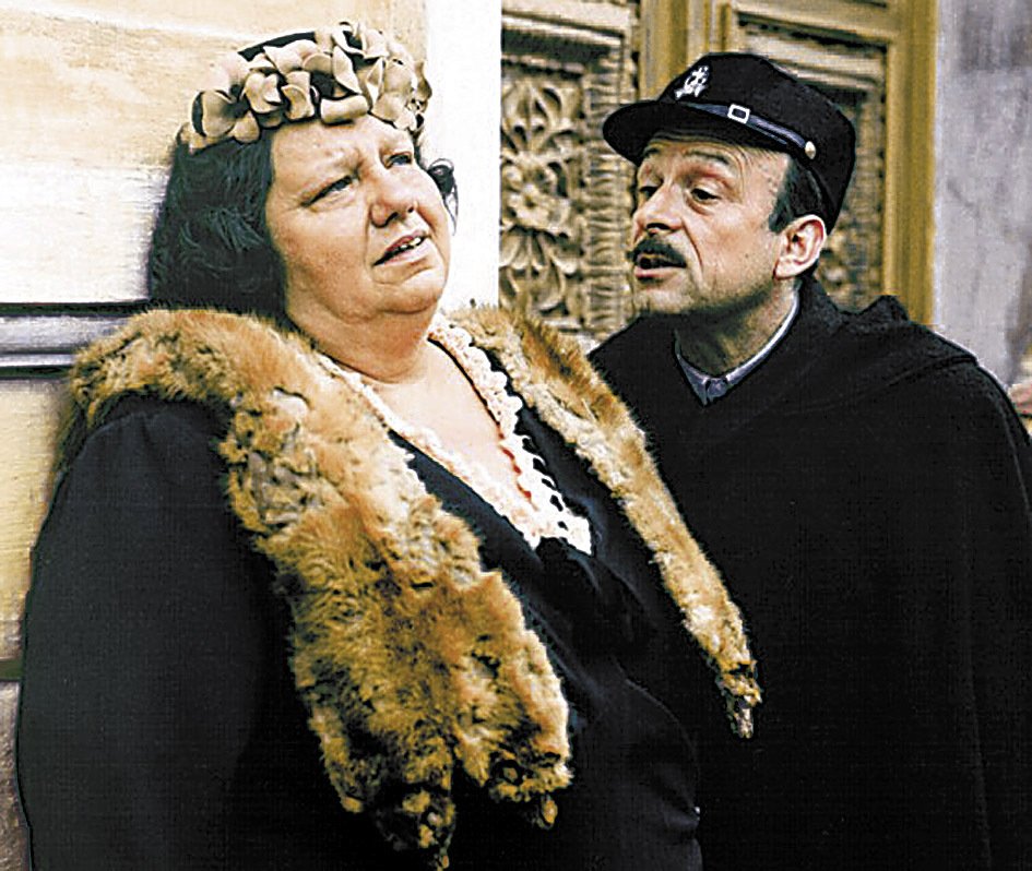 1985 - Stanislav Zindulka s Helenou Růžičkovou v seriálu Vlak dětství a naděje.