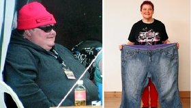 Diane McLean zhubla polovinu své původní váhy.