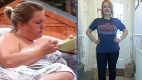 Rachel Gillion dokázala za 10 měsíců shodit více než 30 kilogramů.