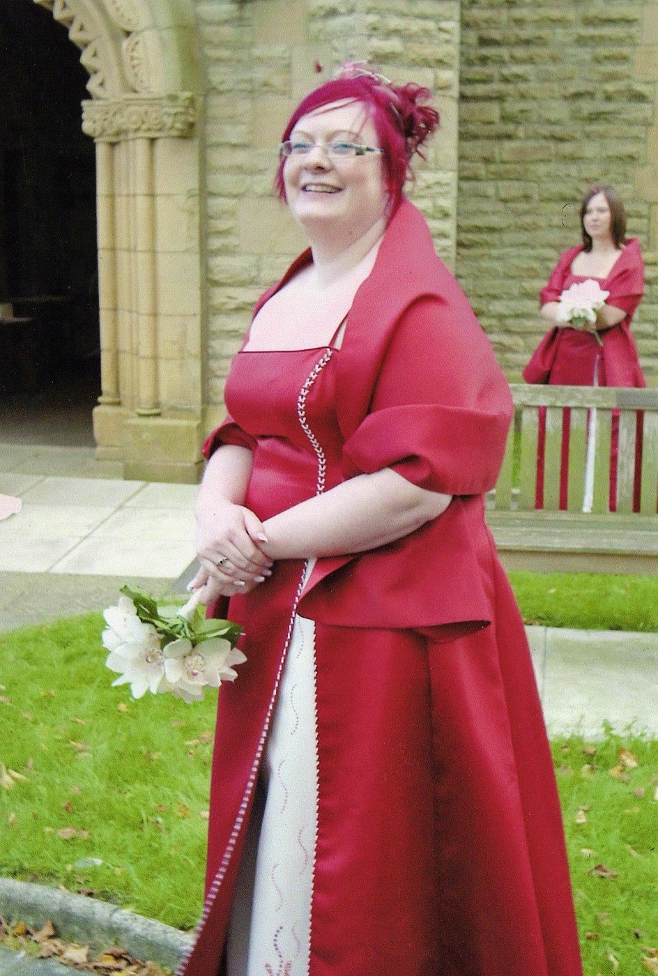 Suzanne Gaskell váha nikdy nevadila a hrdě svá kila nesla i ve svatební den.
