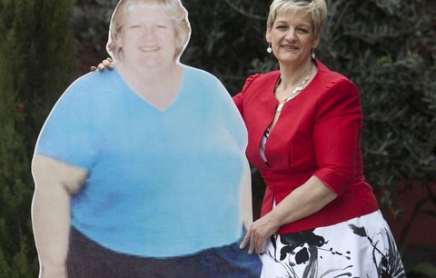 Zhubla 127 kilo, aby se za ni synové nestyděli