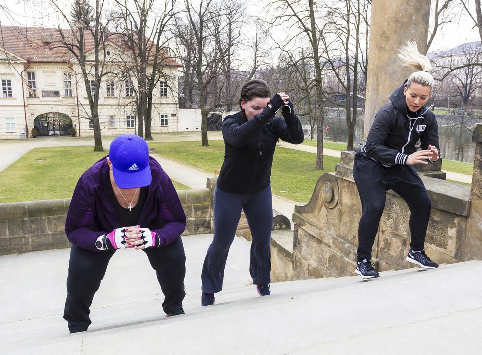 Trenérka Denisa Balakovská holky vůbec nešetřila.