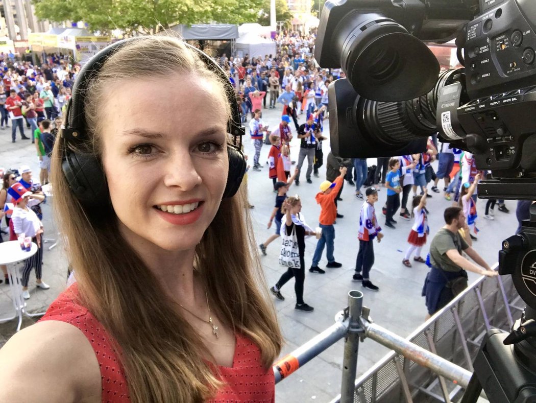 Půvabná reportérka Slovenské televize Barbora Žiačiková