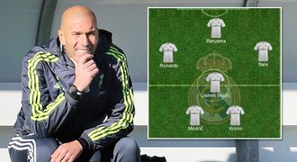 Zidane řeší, jak bude Real hrát. Obětuje Isca, Jamese či Kroose?