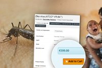 Je libo virus zika? Dá se koupit na internetu, mají ale zrovna vyprodáno