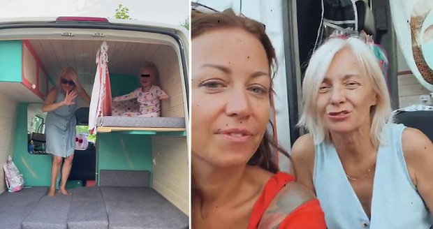 Veronika Žilková prodala chalupu, dovolenou tráví s dcerou Agátou a vnoučaty v obytném voze