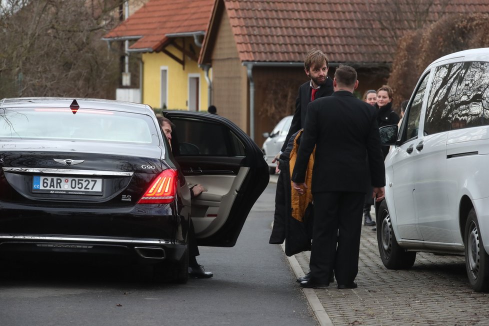 Pohřeb maminky Veroniky Žilkové Olgy