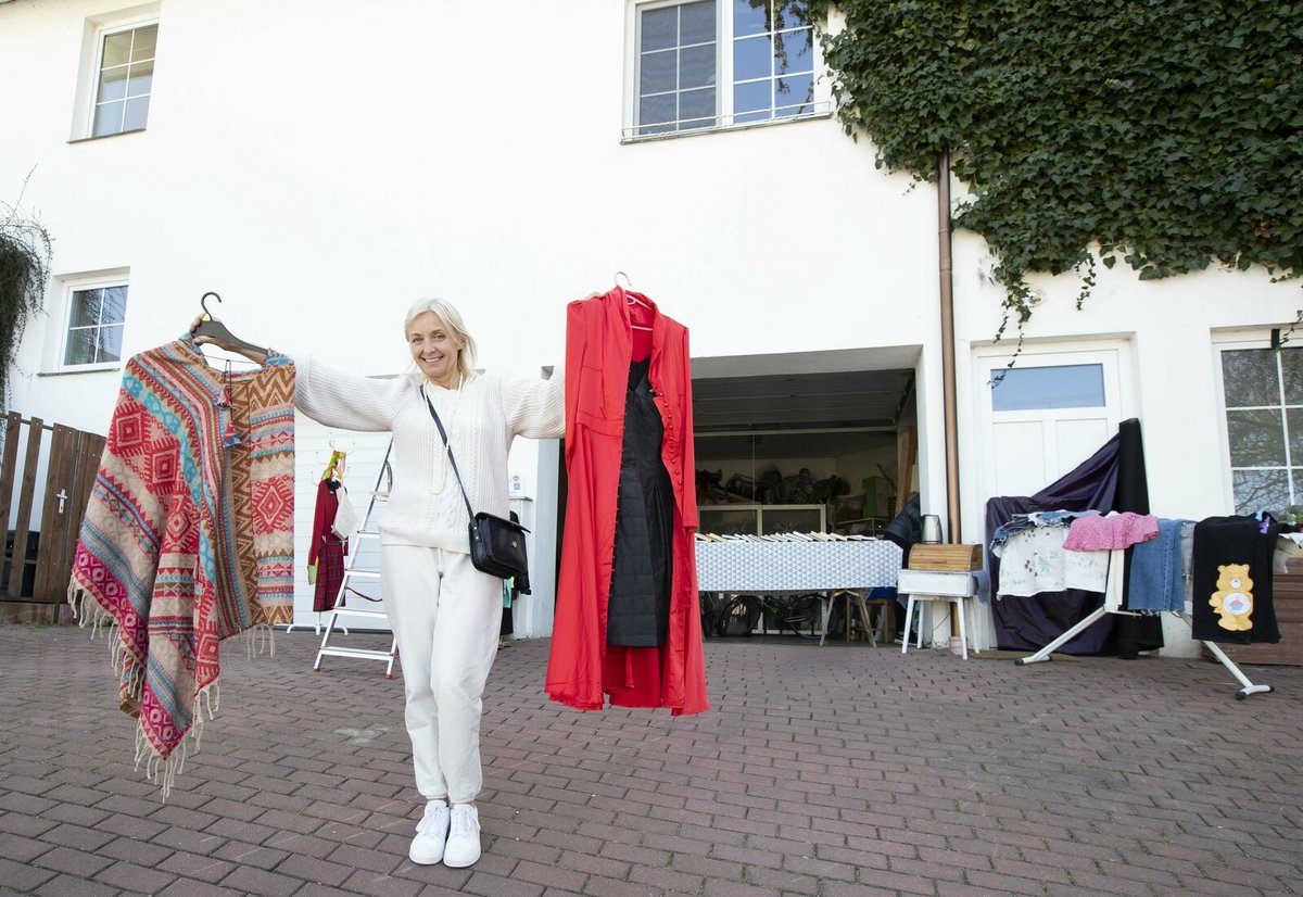 Veronika Žilková se zapojila do garážového prodeje a u sebe doma prodávala všechno možné...