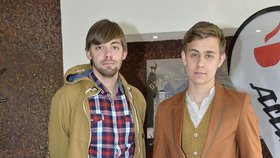 Synové Veroniky Žilkové Cyril (vlevo) a Vincent