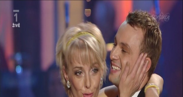 Veronika Žilková chlácholila svého tanečníka Marka Dědíka