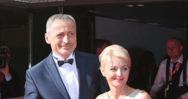Veronika s manželem Martinem Stropnickým