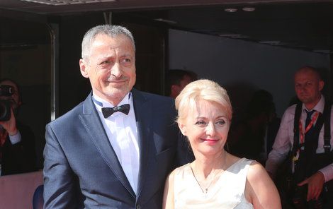 Veronika s manželem Marinem Stropnickým