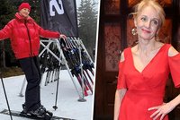 Žilková na horách se čertila: Někdo mi ukradl lyže! A pak přišel šok