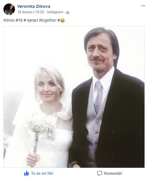 Veronika Žilková vzpomínala na svatbu
