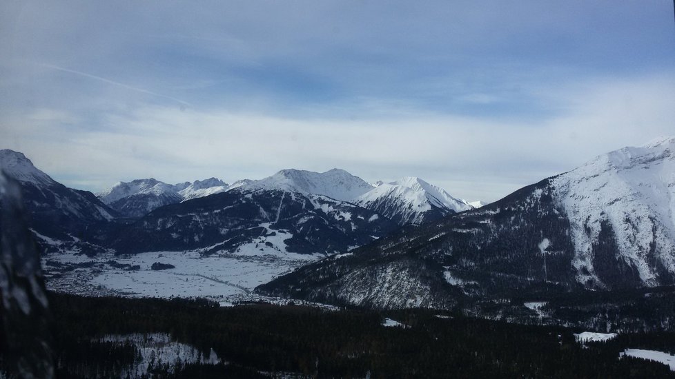 Výhled z Zugspitzu