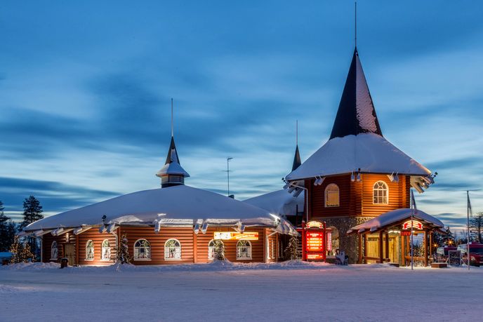 Vesnička Rovaniemi je domovem Santa Clause