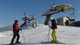 Zalyžujete si třeba ještě v části Krkonoš