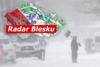 Česko zasype sníh, napadne až 50 centimetrů, sledujte radar Blesku. A čekají nás konečně bílé Vánoce?