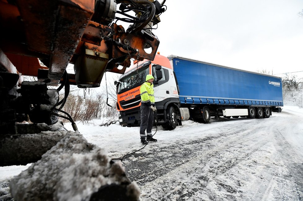 Středa 5. 2. v 11:30, -1,5 stupně Celsia a 30 centimetrů přírodního sněhu