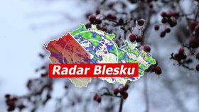 Do Česka vtrhne mráz až -10 °C! A chumelit se bude dál, sledujte radar Blesku