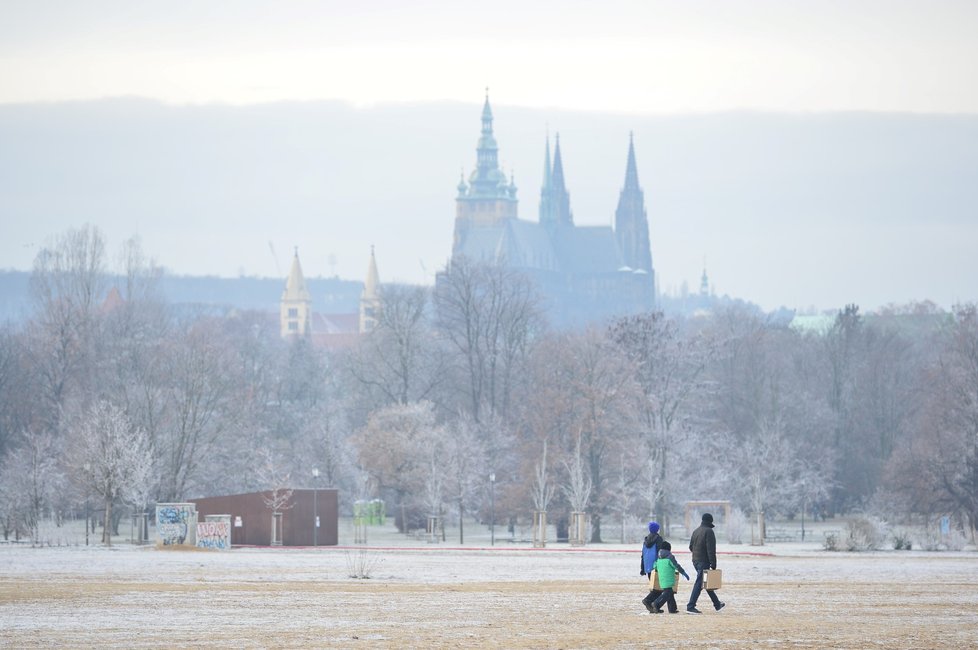 Silné mrazy bude střídat v příštím týdnu mrznoucí déšť a tvorba ledovky