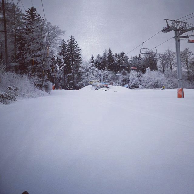 Aktuální foto z Instagramu: Skiareál Monínec