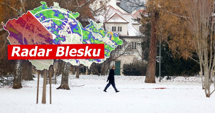 Přelom roku bude jarní: Teploty vylezou až na 15 stupňů Celsia. Sledujte radar Blesku.