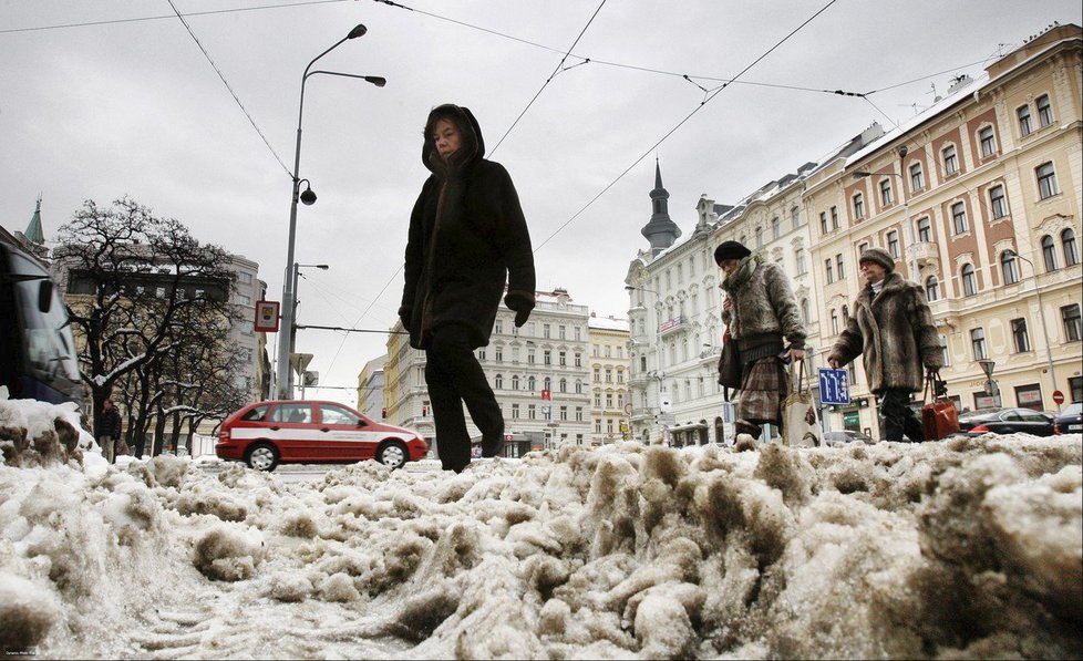 Dlouhodobá průměrná teplota pro následující čtyři týdny je minus 1,4 stupně Celsia (ilustrační foto)