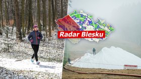 Razantní nástup zimy! Konec týdne bude ve znamení sněžení. Sledujte radar Blesku