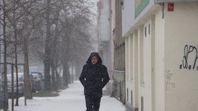 V Česku napadl první sníh, teploty klesají.(ilustrační foto)