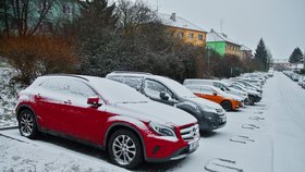 Zbýšov u Brna: Bylo potřeba pořádně odhrabávat sníh (23. listopadu 2025).