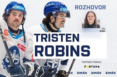 Obrázek: Robins v Kladně dál sní o NHL: To je cíl, říká otevřeně. Kdy poprvé potkal Jágra?