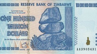 Fotografie dne: Neuvěřitelná bankovka ze Zimbabwe, na které najdete až 14 nul 