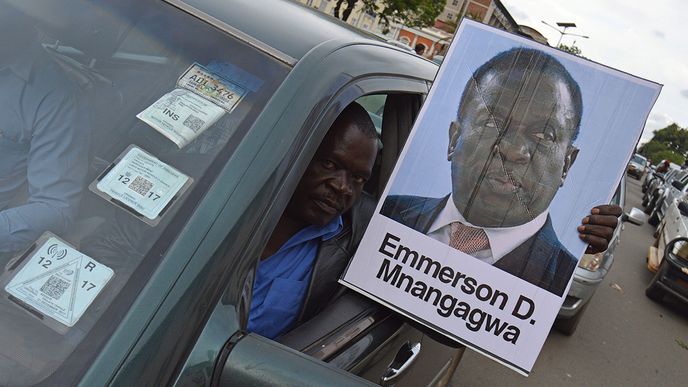 Protesty proti režimu Roberta Mugabeho v Zimbabwe