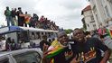 Protesty proti režimu Roberta Mugabeho v Zimbabwe