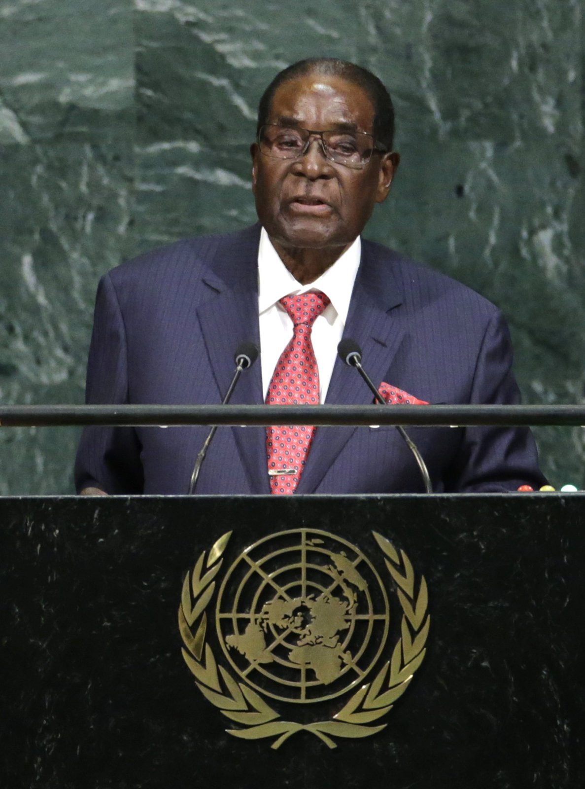 Prezident Zimbabwe Robert Mugabe.