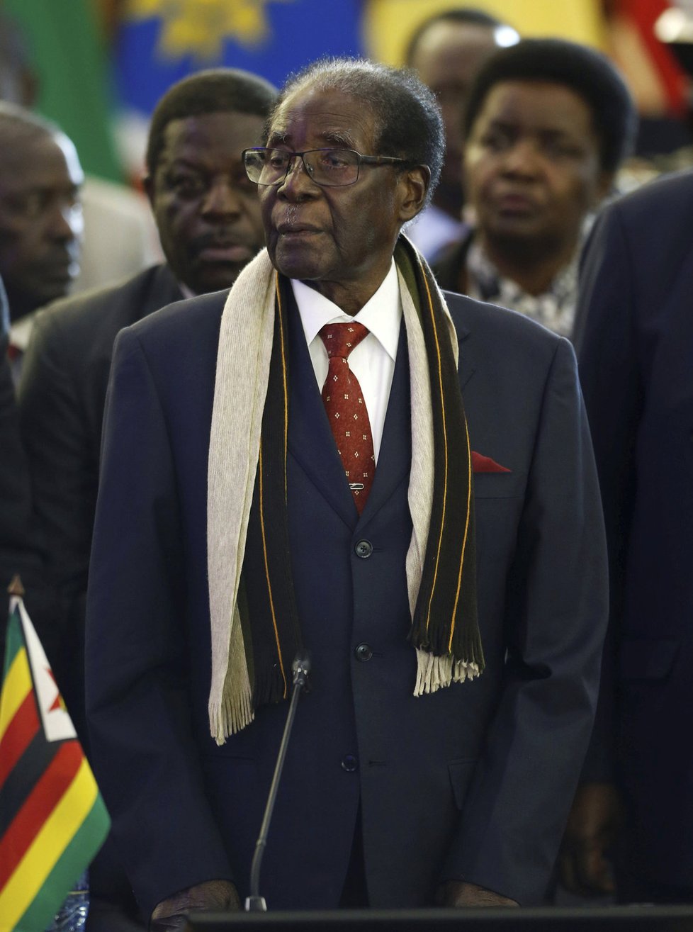 Prezident Zimbabwe Robert Mugabe.