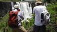 Město Victoria Falls na západě Zimbabwe.