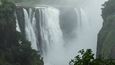 Město Victoria Falls na západě Zimbabwe.