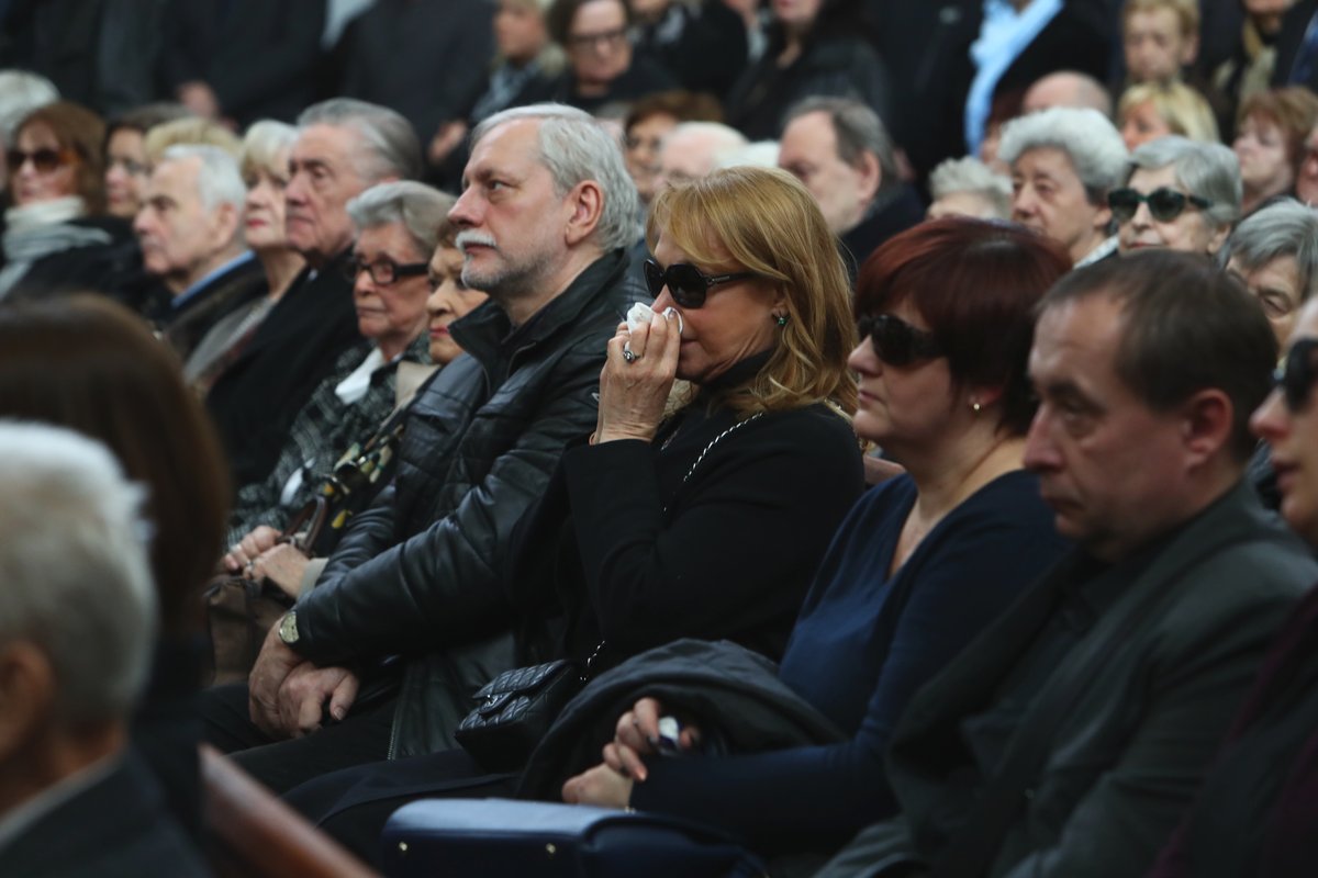 Poslední rozloučení se Stanislavem Zindulkou v pražských Strašnicích.