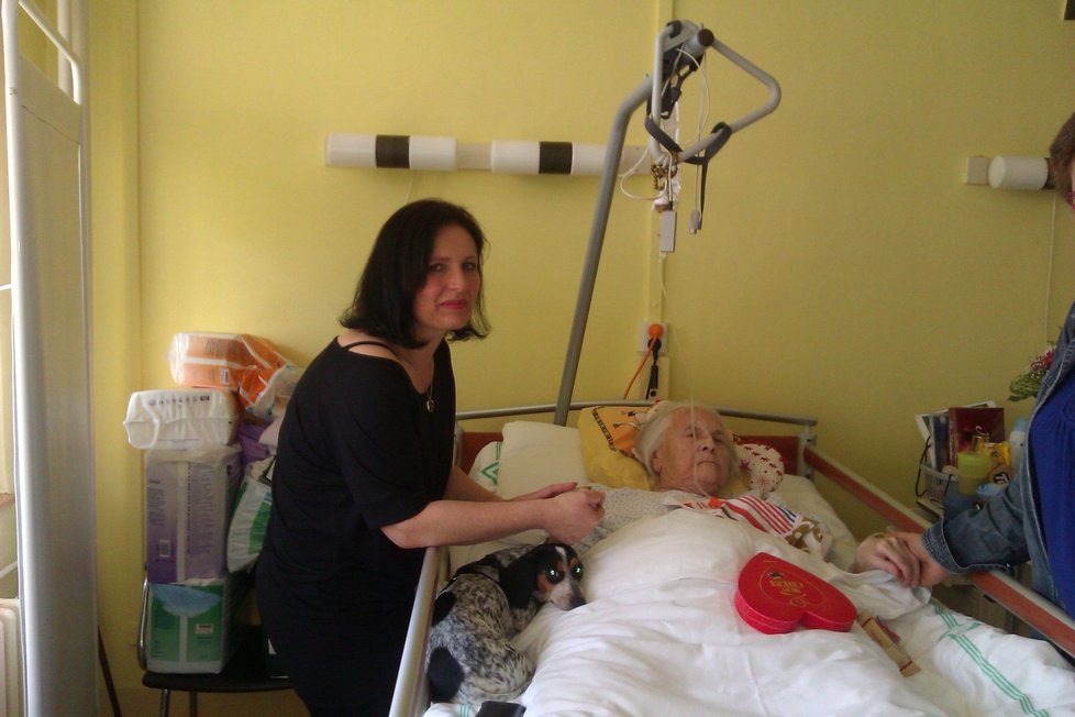 Zita Kabátová (99) v nemocnici