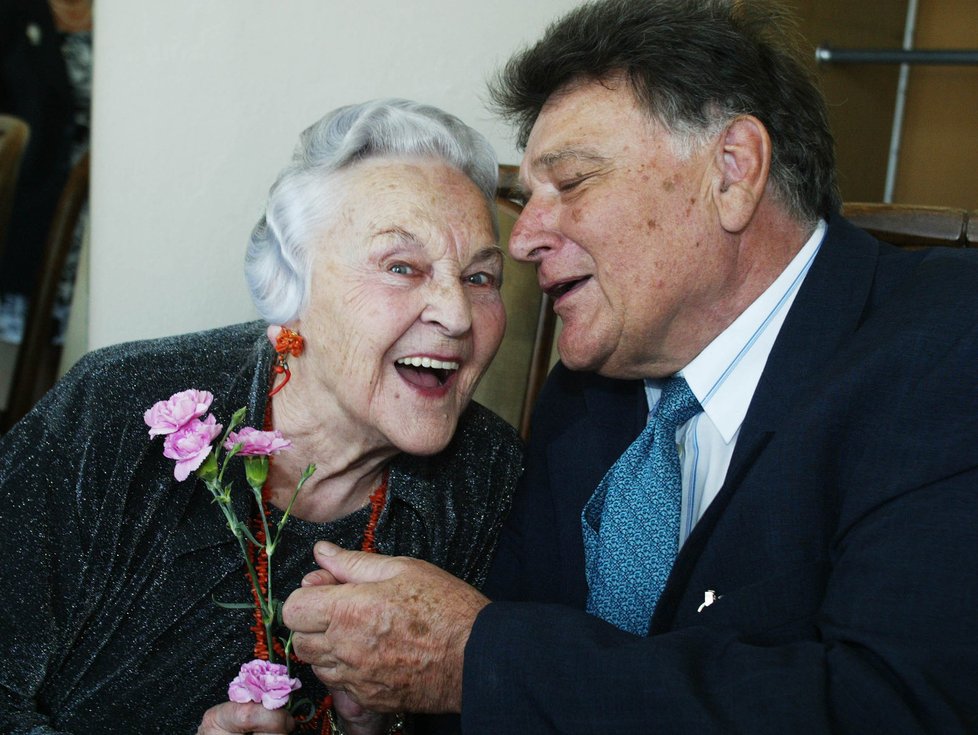 V roce 2003 oslavila Zita narozeniny v kulturním domě Opatov.
