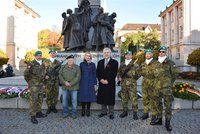 V Zítkových sadech uctili válečné veterány. Oslavy vyvrcholí 11. listopadu