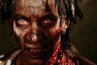 Zombie ze seriálu Živí mrtví: Počátek konce.
