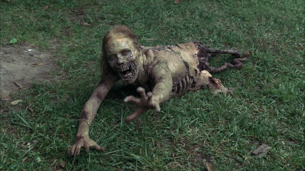 Zombie v seriálu Živí mrtví jsou více prohnilé.