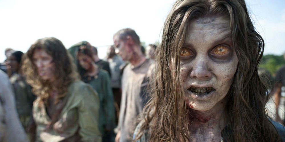 Zombie v seriálu Živí mrtví