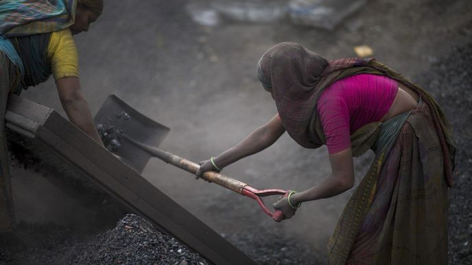 Život na uhelných polích v Bangladéši
