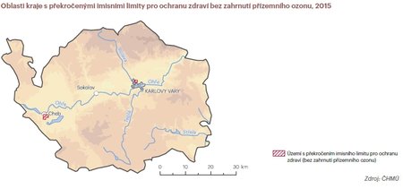 Stát podrobně monitoruje stav životního prostředí v jednotlivých krajích.